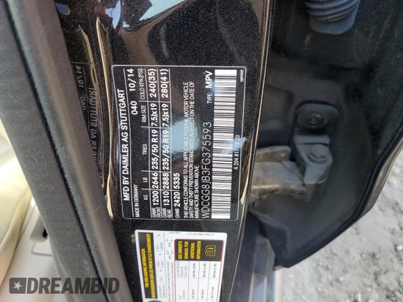 2015 Mercedes-Benz GLK GLK 350 with VIN WDCGG8JB3FG375593, listed as a Copart auction lot 48986395 with 70,395 mi miles and Salvage Title. Bid and sale history available at carsss.com. Image 13.