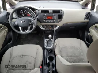 2014 Kia Rio LX with VIN KNADM4A32E6400150, listed as a Copart auction lot 43740215 with 168,310 mi miles and Salvage Title. Bid and sale history available at carsss.com. Image 8.