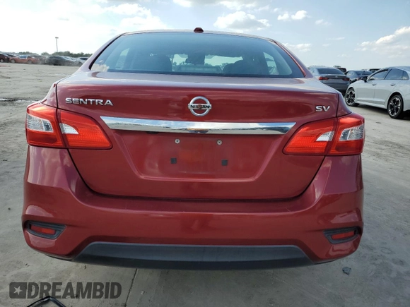2017 Nissan Sentra SV z VIN 3N1AB7AP3HY263719, wystawiony jako Copart lot #55816355 z przebiegiem 124 585 mil mil oraz Szkoda całkowita • Salvage title. Historia ofert i sprzedaży dostępna na DreamBid. Obrazek 6.