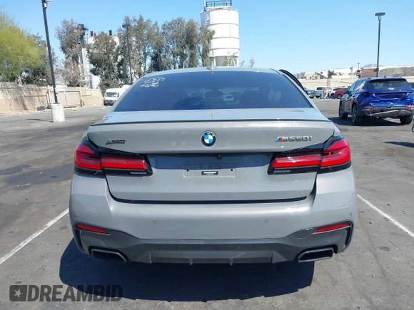 2021 BMW 5 Series M550i xDrive z VIN WBA13BK04MCF86288, wystawiony jako IAAI lot #41949946 z przebiegiem 40 944 mil mil oraz . Historia ofert i sprzedaży dostępna na DreamBid. Obrazek 16.