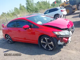 2014 Honda Civic Si with VIN 2HGFB6E55EH705800, listed as a IAAI auction lot 42470494 with 129,067 mi miles and . Bid and sale history available at DreamBid. Image 13.