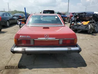 1975 Mercedes-Benz SL with VIN 10704412028008, listed as a Copart auction lot 65795525 with 65,853 mi miles and Clean title. Bid and sale history available at DreamBid. Image 6.