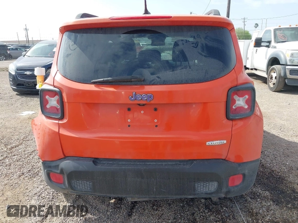 2016 Jeep Renegade Latitude with VIN ZACCJABT8GPC46743, listed as a IAAI auction lot 41752976 with 110,406 mi miles and . Bid and sale history available at DreamBid. Image 17.