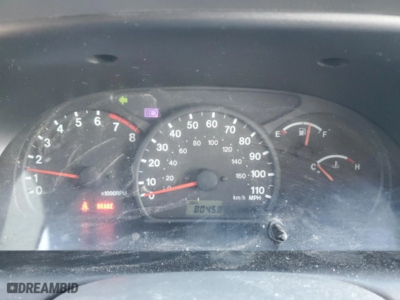 2002 Suzuki XL-7 Standard with VIN JS3TX92VX24117328, listed as a Copart auction lot 49181005 with 80,458 mi miles and Salvage Title. Bid and sale history available at carsss.com. Image 9.