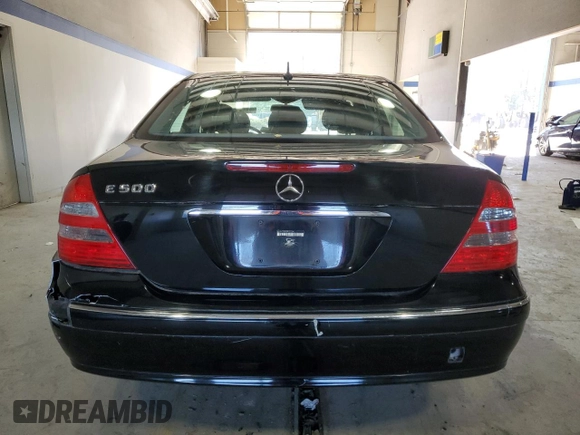 2003 Mercedes-Benz E-Class 5.0L with VIN WDBUF70J83A153241, listed as a Copart auction lot 43629475 with 0 mi miles and Salvage Title. Bid and sale history available at carsss.com. Image 6.