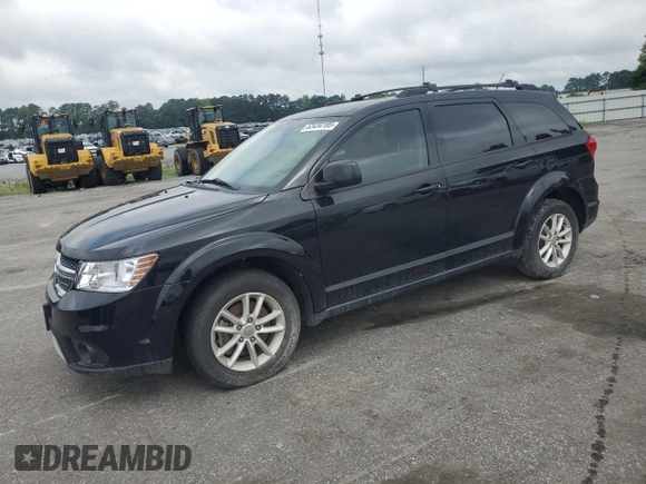 2015 Dodge Journey SXT with VIN 3C4PDCBG9FT690969, listed as a Copart auction lot 63434185 with 108,118 mi miles and Clean title. Bid and sale history available at DreamBid. Image 1.