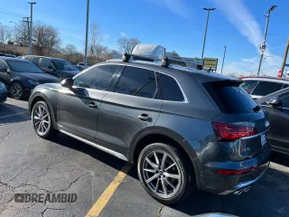 2021 Audi SQ5 Prestige with VIN WA1C4AFY7M2103652, listed as a Copart auction lot 80634844 with 20,316 mi miles and Clean Title. Bid and sale history available at DreamBid. Image 3.