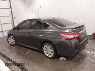 2014 Nissan Sentra SR with VIN 3N1AB7AP3EY308220, listed as a IAAI auction lot 41834263 with 192,118 mi miles and . Bid and sale history available at DreamBid. Image 3.