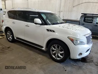 2011 Infiniti QX56 7-passenger with VIN JN8AZ2NE7B9001420, listed as a Copart auction lot 54947085 with 277,429 mi miles and Clean Title. Bid and sale history available at carsss.com. Image 4.