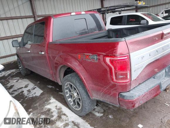 2015 Ford F-150 XLT with VIN 1FTEW1EG3FFB69693, listed as a IAAI auction lot 41741277 with 103,326 mi miles and . Bid and sale history available at DreamBid. Image 3.