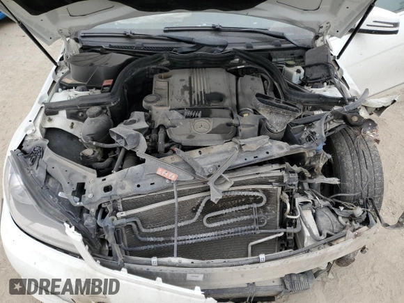 2013 Mercedes-Benz C 250 Sport with VIN WDDGF4HB5DA784854, listed as a Copart auction lot 43953325 with 83,617 mi miles and Salvage Title. Bid and sale history available at carsss.com. Image 12.