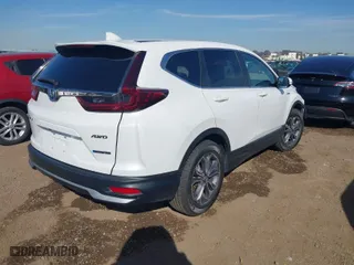 2022 Honda CR-V Hybrid EX with VIN 5J6RT6H52NL044177, listed as a IAAI auction lot 41621933 with 29,518 mi miles. Bid and sale history available at carsss.com. Image 4.