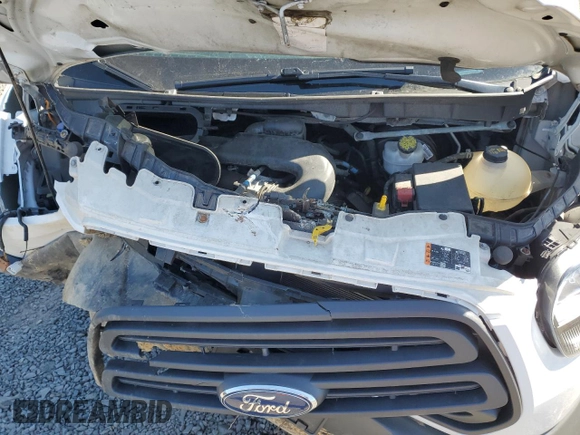 2018 Ford Transit с VIN 1FTBW3XMXJKB40404, выставлен на аукционе Copart как лот 50774585 с пробегом Не указан миль и Списание • Salvage title. История ставок и продаж доступна на DreamBid. Изображение 12.