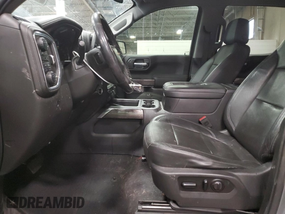2020 Chevrolet Silverado 1500 LTZ with VIN 3GCUYGED2LG326090, listed as a Copart auction lot 47846505 with 63,277 mi miles and Salvage Title. Bid and sale history available at DreamBid. Image 7.