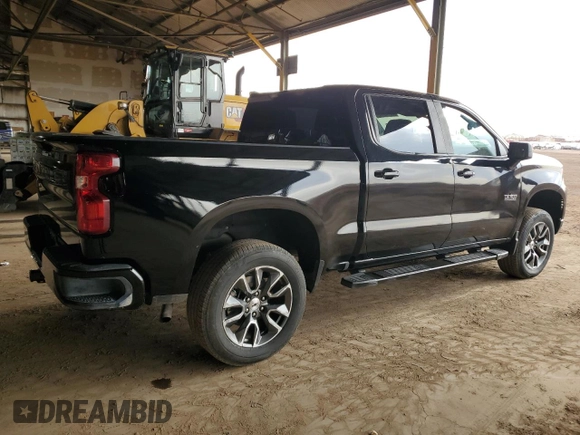 2024 Chevrolet Silverado 1500 RST with VIN 2GCPADED4R1128824, listed as a Copart auction lot 53145145 with 11,978 mi miles and Salvage Title. Bid and sale history available at carsss.com. Image 3.