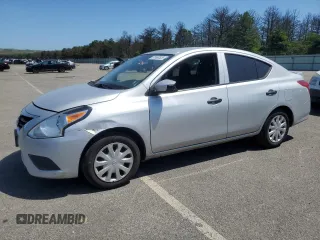 2017 Nissan Versa SV with VIN 3N1CN7AP1HL848232, listed as a Copart auction lot 61668525 with 59,578 mi miles and Salvage title. Bid and sale history available at DreamBid. Image 1.
