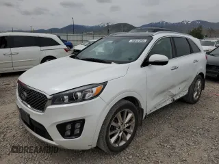 2016 Kia Sorento SXL z VIN 5XYPK4A58GG128999, wystawiony jako Copart lot #56852395 z przebiegiem 138 551 mil mil oraz Szkoda całkowita • Salvage title. Historia ofert i sprzedaży dostępna na DreamBid. Obrazek 1.