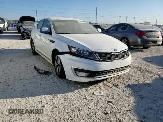 2013 Kia Optima Hybrid LX with VIN KNAGM4AD9D5043527, listed as a Copart auction lot 72262804 with 0 mi miles and Salvage Title. Bid and sale history available at carsss.com. Image 10.