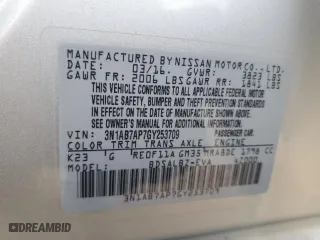2016 Nissan Sentra SL with VIN 3N1AB7AP7GY253709, listed as a Copart auction lot 83085984 with 115,254 mi miles and Salvage Title. Bid and sale history available at carsss.com. Image 12.