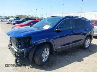 2022 GMC Terrain SLE with VIN 3GKALMEV0NL299267, listed as a IAAI auction lot 41845193 with 9,581 mi miles. Bid and sale history available at carsss.com. Image 19.