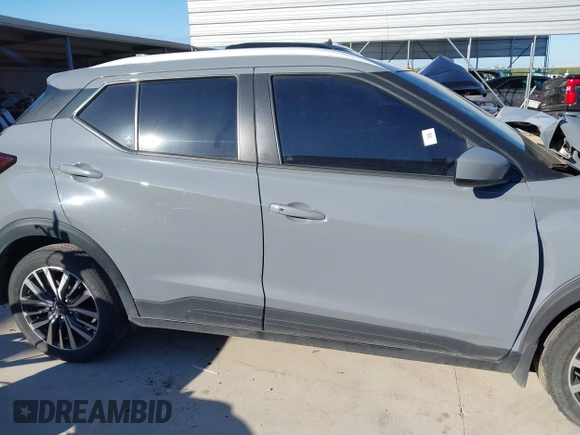 2023 Nissan Kicks SV with VIN 3N1CP5CV0PL496317, listed as a IAAI auction lot 42225207 with 37,802 mi miles and . Bid and sale history available at DreamBid. Image 13.