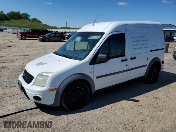 2010 Ford Transit Connect XLT z VIN NM0LS7DN0AT031459, wystawiony jako Copart lot #58019935 z przebiegiem 134 232 mil mil oraz Czysty tytuł • Clean title. Historia ofert i sprzedaży dostępna na DreamBid. Obrazek 1.
