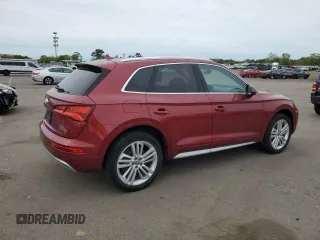2018 Audi Q5 Premium Plus z VIN WA1BNAFY4J2097118, wystawiony jako Copart lot #58168685 z przebiegiem 39 385 mil mil oraz Tytuł czysty. Historia ofert i sprzedaży dostępna na DreamBid. Obrazek 3.