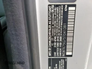 2005 Mercedes-Benz CLK 500 z VIN WDBTK75G75T041381, wystawiony jako Copart lot #63317915 z przebiegiem 85 750 mil mil oraz Szkoda całkowita • Salvage title. Historia ofert i sprzedaży dostępna na DreamBid. Obrazek 12.