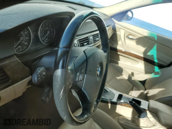 2007 BMW 3 Series 328xi with VIN WBAVC73527KP31960, listed as a Copart auction lot 59312445 with Not provided miles and Clean title. Bid and sale history available at DreamBid. Image 9.