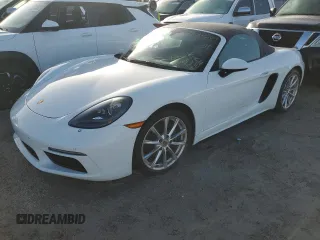 2018 Porsche 718 Boxster with VIN WP0CA2A82JS210910, listed as a Copart auction lot 75184204 with 16,664 mi miles and Non Repairable. Bid and sale history available at DreamBid. Image 1.
