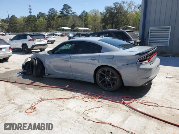 2020 Dodge Charger SXT with VIN 2C3CDXBG9LH200349, listed as a Copart auction lot 49615335 with 49,244 mi miles and Salvage Title. Bid and sale history available at carsss.com. Image 2.