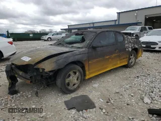 2003 Chevrolet Monte Carlo SS z VIN 2G1WX12K139450575, wystawiony jako Copart lot #53818325 z przebiegiem Nie podano mil oraz Nie do naprawy • Non repairable. Historia ofert i sprzedaży dostępna na DreamBid. Obrazek 1.