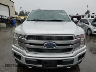 2019 Ford F-150 XL with VIN 1FTEW1E4XKFB47609, listed as a Copart auction lot 46127305 with 134,232 mi miles and Salvage Title. Bid and sale history available at carsss.com. Image 5.