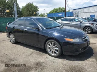 2006 Acura TSX Navi with VIN JH4CL96946C007019, listed as a Copart auction lot 62790095 with 209,820 mi miles and Salvage title. Bid and sale history available at DreamBid. Image 4.
