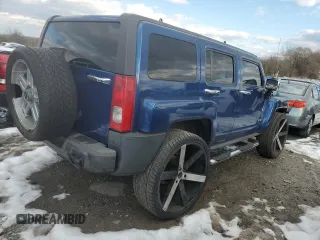 2006 Hummer H3 with VIN 5GTDN136968164939, listed as a Copart auction lot 41459745 with 173,333 mi miles and Salvage Title. Bid and sale history available at DreamBid. Image 3.