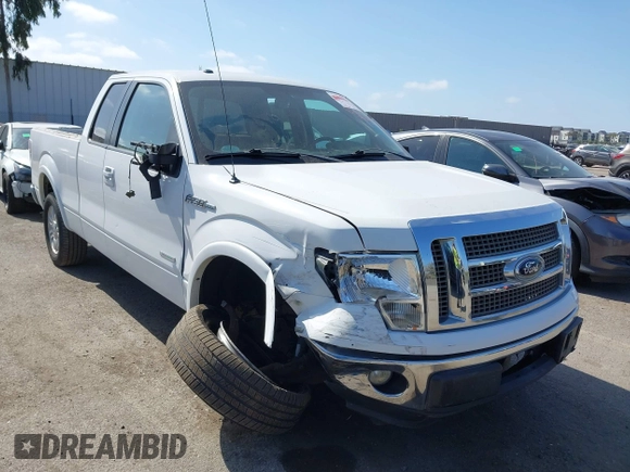 2012 Ford F-150 XL with VIN 1FTFX1CT1CFC22338, listed as a IAAI auction lot 42086676 with 167,401 mi miles. Bid and sale history available at carsss.com. Image 6.