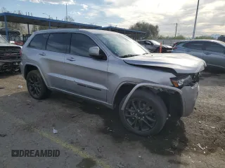 2021 Jeep Grand Cherokee Laredo X with VIN 1C4RJFAG8MC827879, listed as a Copart auction lot 54384185 with 53,163 mi miles and Salvage title. Bid and sale history available at DreamBid. Image 4.