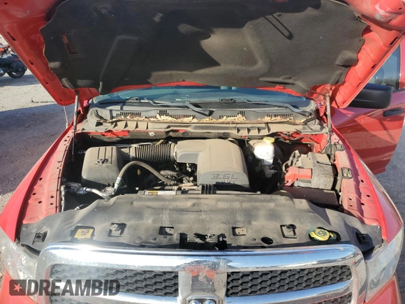 2020 Ram 1500 Tradesman with VIN 1C6RR6FG0LS121521, listed as a Copart auction lot 87486624 with 56,563 mi miles and Salvage title. Bid and sale history available at DreamBid. Image 11.
