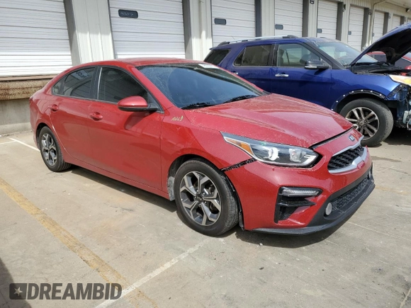 2020 Kia Forte LXS with VIN 3KPF24AD3LE211959, listed as a Copart auction lot 48939205 with 57,811 mi miles and Salvage Title. Bid and sale history available at carsss.com. Image 4.