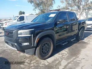 2023 Nissan Frontier Pro-X with VIN 1N6ED1EJ6PN619651, listed as a IAAI auction lot 41838415 with 69,819 mi miles and . Bid and sale history available at DreamBid. Image 2.