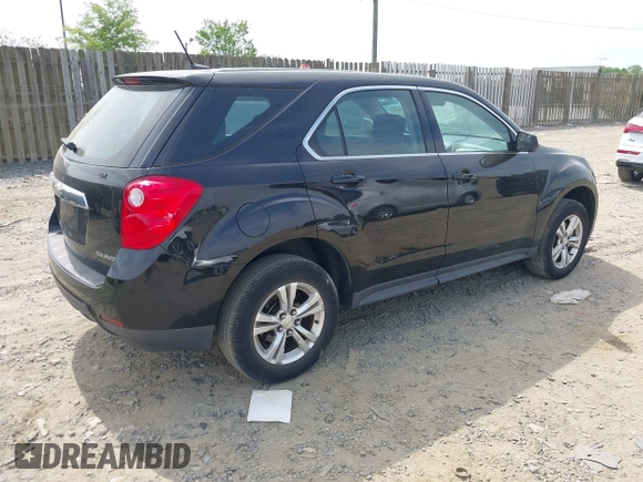 2013 Chevrolet Equinox LS with VIN 2GNALBEK4D6413612, listed as a IAAI auction lot 42120130 with 120,365 mi miles and . Bid and sale history available at DreamBid. Image 4.