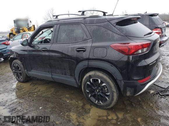 2022 Chevrolet TrailBlazer LT with VIN KL79MPSL1NB078033, listed as a Copart auction lot 79958253 with 43,023 mi miles and Salvage Title. Bid and sale history available at DreamBid. Image 2.