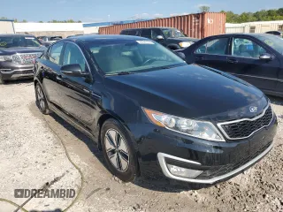 2013 Kia Optima Hybrid LX with VIN KNAGM4AD5D5058770, listed as a Copart auction lot 68349104 with 165,525 mi miles and Clean Title. Bid and sale history available at carsss.com. Image 4.