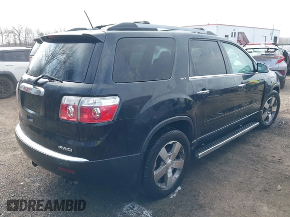 2010 GMC Acadia SLT1 with VIN 1GKLVMED3AJ245280, listed as a IAAI auction lot 41898165 with 233,244 mi miles and . Bid and sale history available at DreamBid. Image 4.
