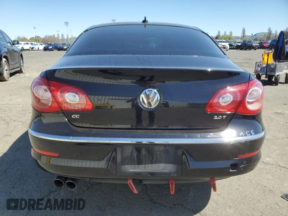 2010 Volkswagen CC Sport with VIN WVWMP7AN7AE552728, listed as a Copart auction lot 50273095 with 212,397 mi miles and Salvage Title. Bid and sale history available at carsss.com. Image 6.