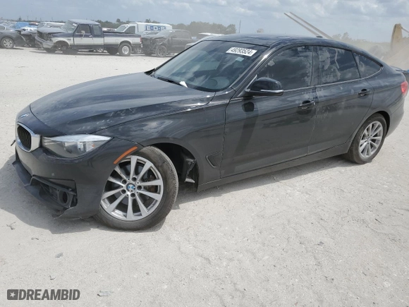 2015 BMW 3 Series Gran Turismo 328i xDrive with VIN WBA3X5C58FD560621, listed as a Copart auction lot 49293524 with 85,405 mi miles. Bid and sale history available at carsss.com. Image 1.