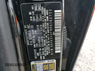 2024 Kia Sportage EX with VIN 5XYK3CDF8RG162711, listed as a Copart auction lot 47107205 with 13,201 mi miles and Salvage Title. Bid and sale history available at carsss.com. Image 14.