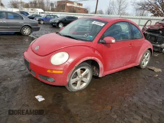 2006 Volkswagen Beetle with VIN 3VWSG31C76M407539, listed as a Copart auction lot 46348895 with 115,038 mi miles and Salvage Title. Bid and sale history available at DreamBid. Image 1.