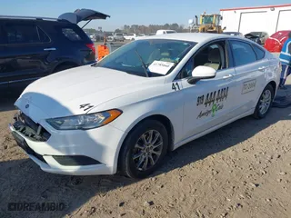 2017 Ford Fusion S with VIN 3FA6P0G74HR212636, listed as a IAAI auction lot 41785060 with 205,106 mi miles. Bid and sale history available at carsss.com. Image 17.