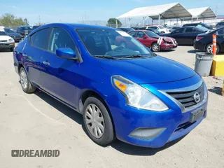 2015 Nissan Versa SV with VIN 3N1CN7AP4FL951822, listed as a IAAI auction lot 41842071 with 202,107 mi miles. Bid and sale history available at carsss.com. Image 1.